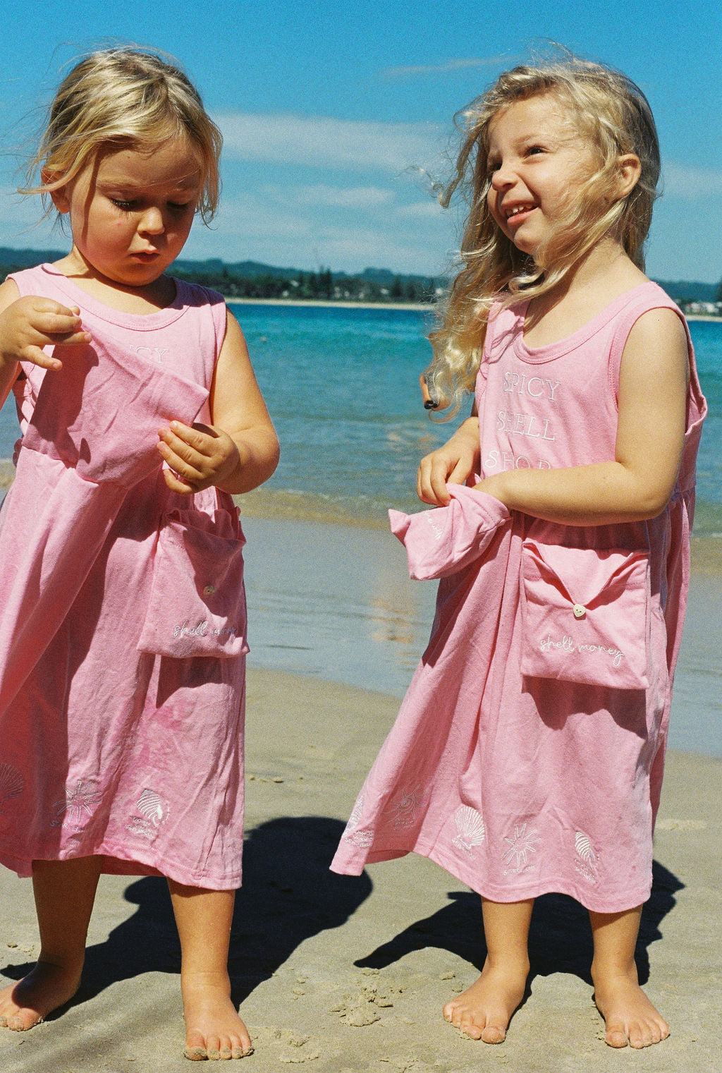 PINK SHE SHELL DRESS
