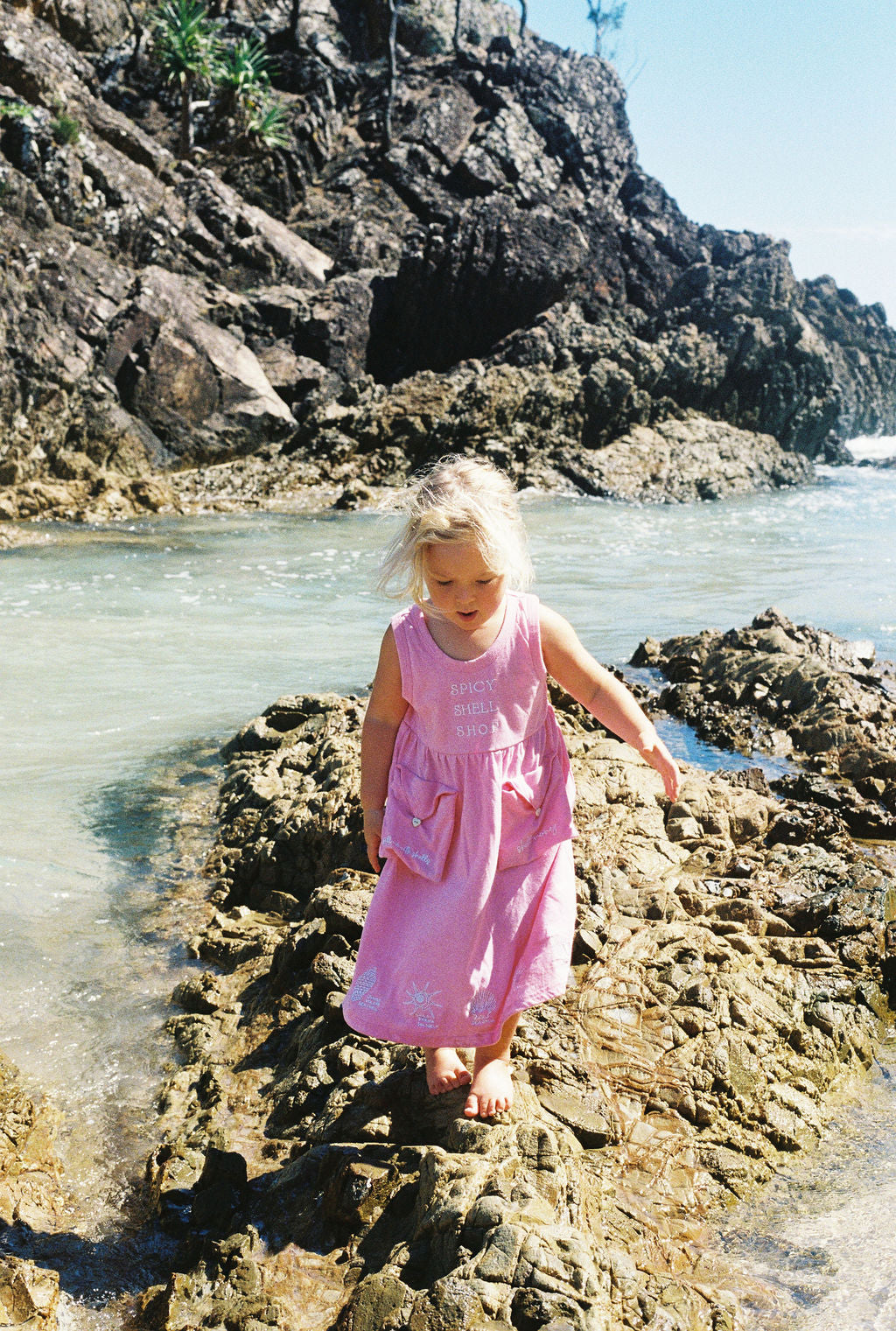 PINK SHE SHELL DRESS