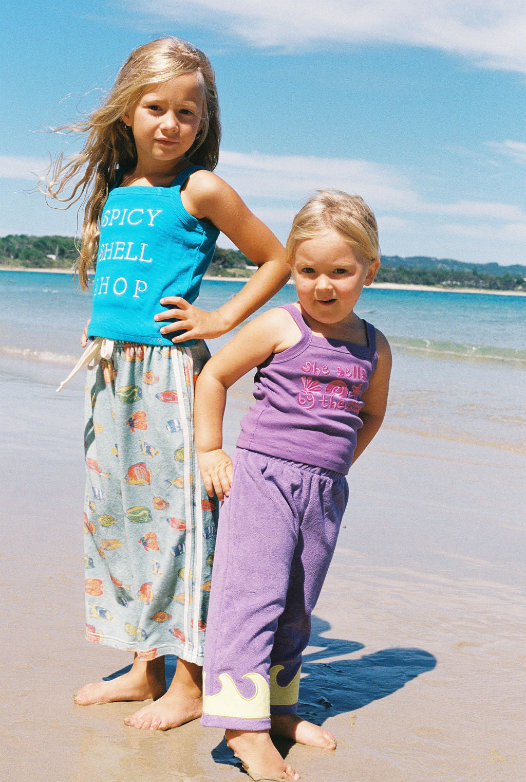 KIDS SPICY SHELL SHOP SINGLET
