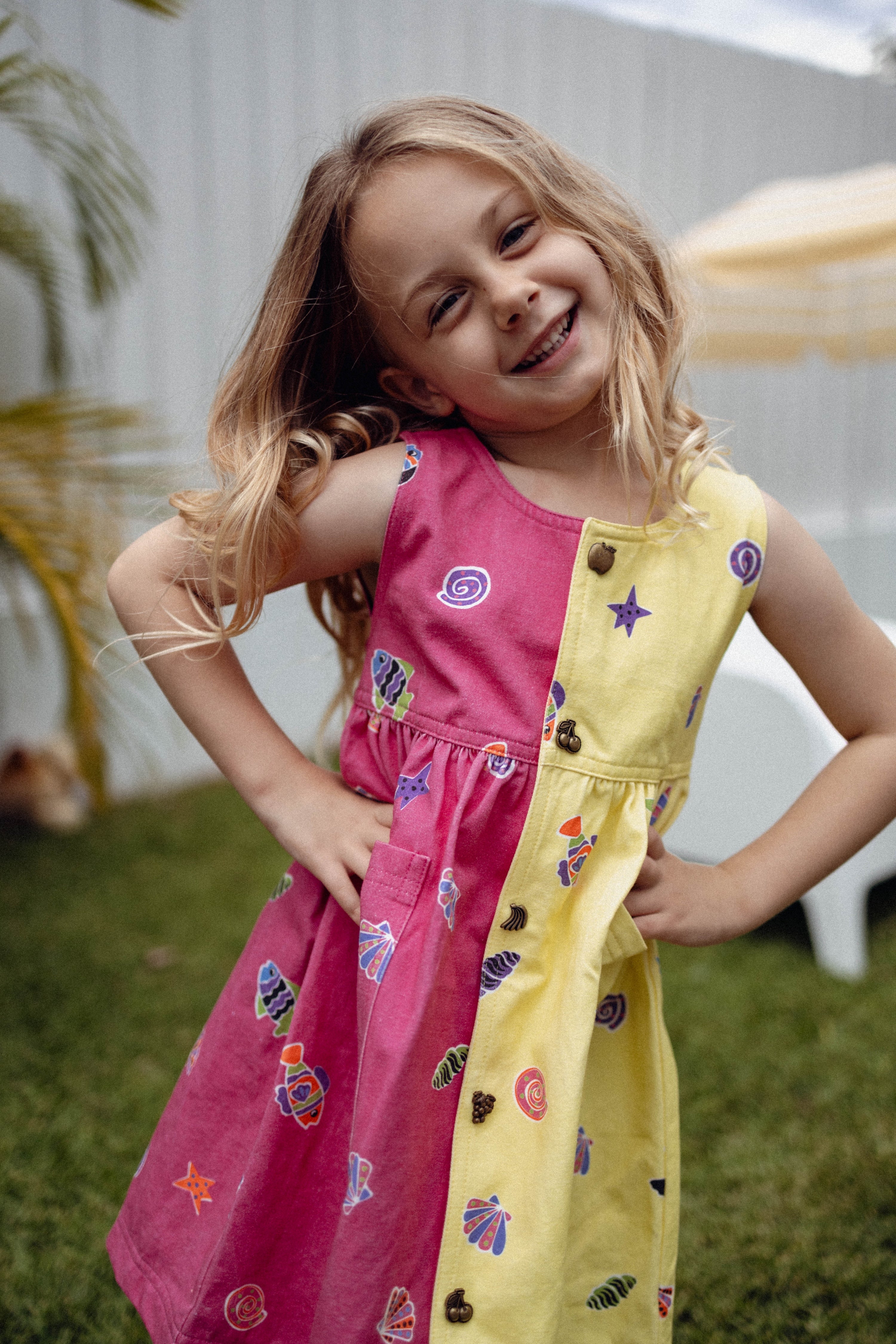 PREORDER - FISH SPLICE DRESS