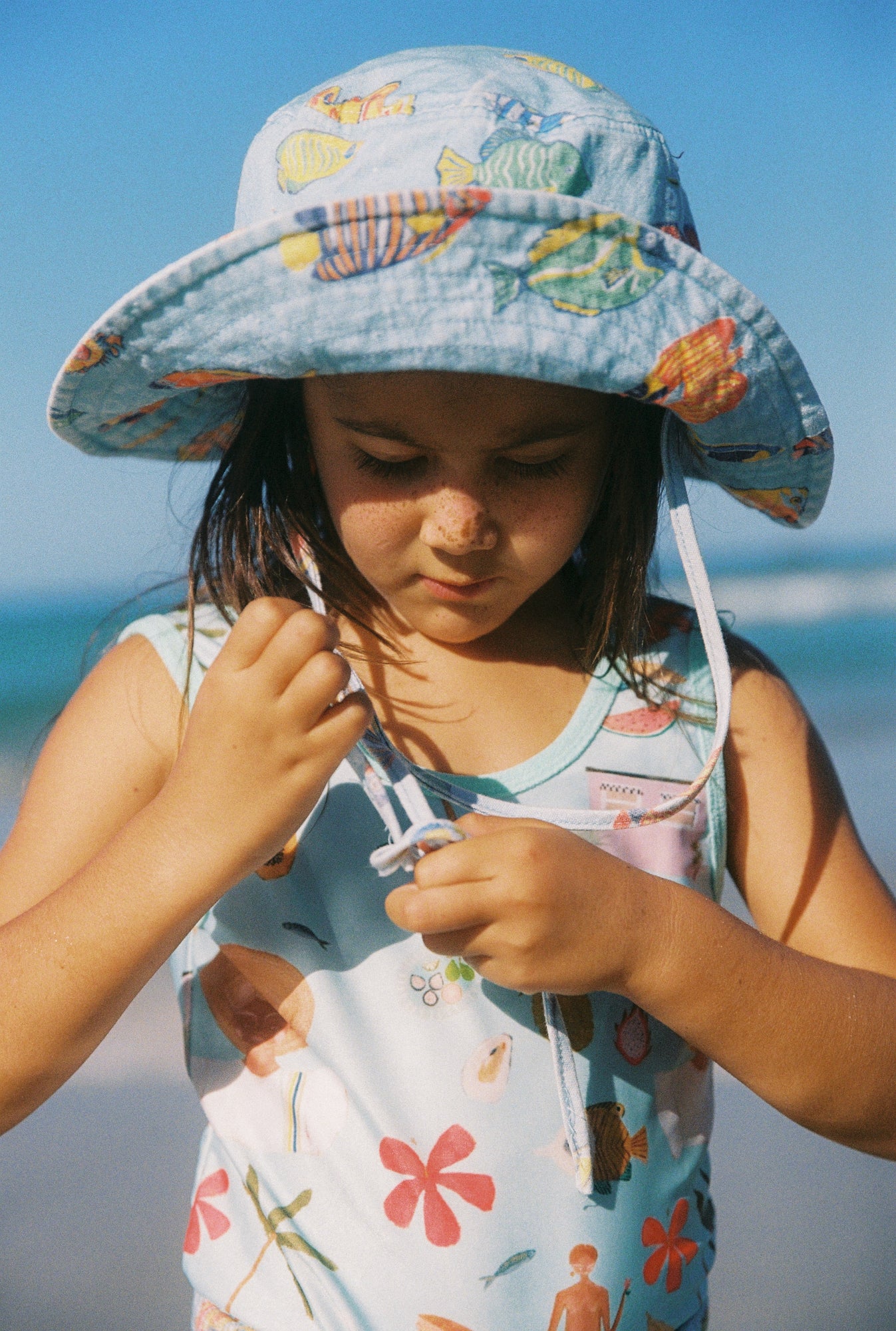 KIDS FISH BUCKET HAT