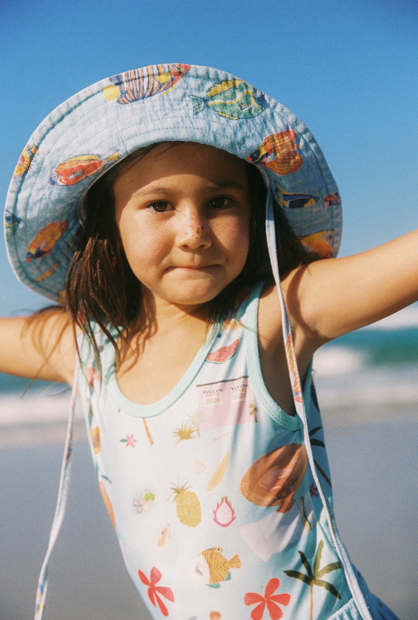 KIDS FISH BUCKET HAT