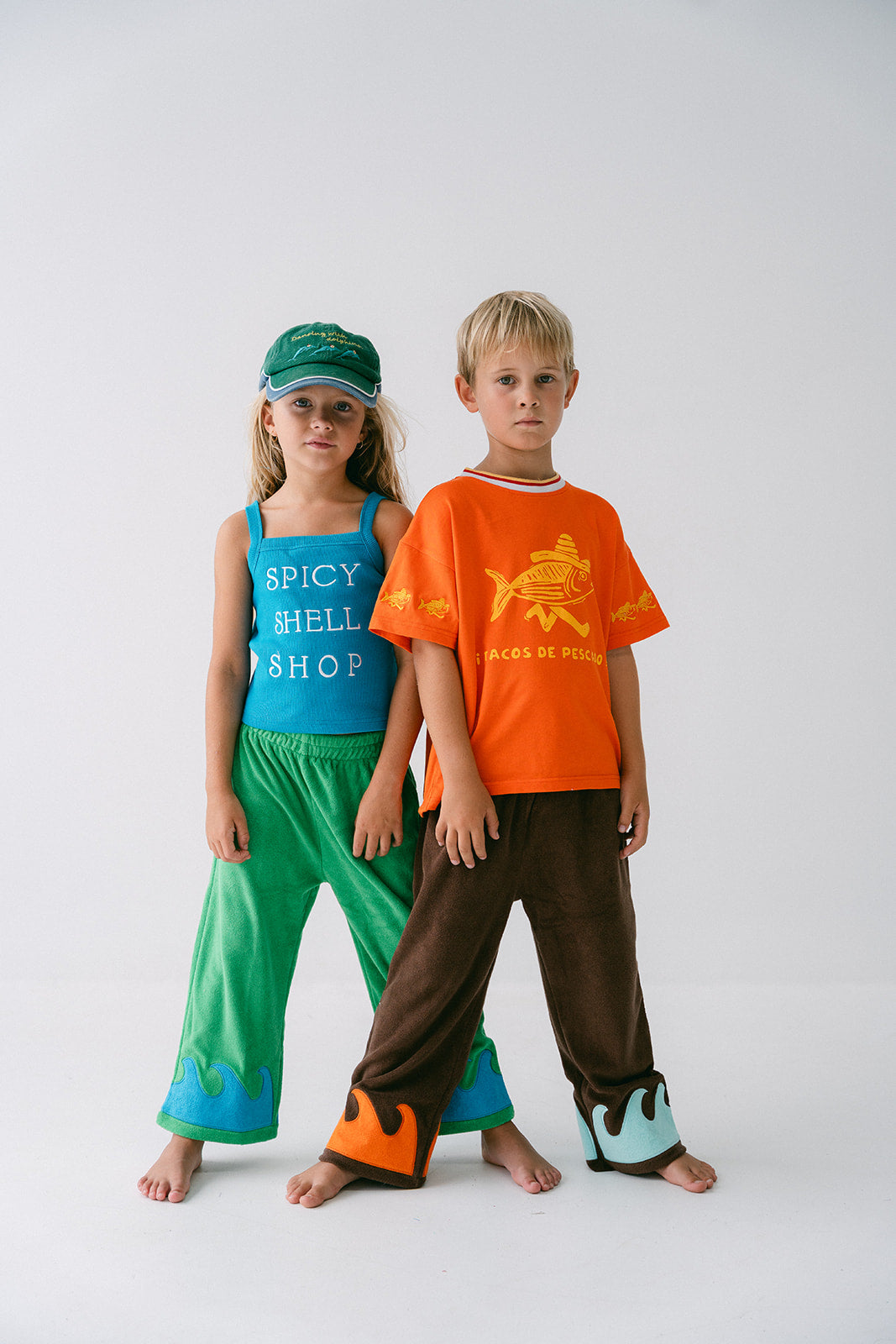 TERRY WAVE PANTS - VOLCANO BAY