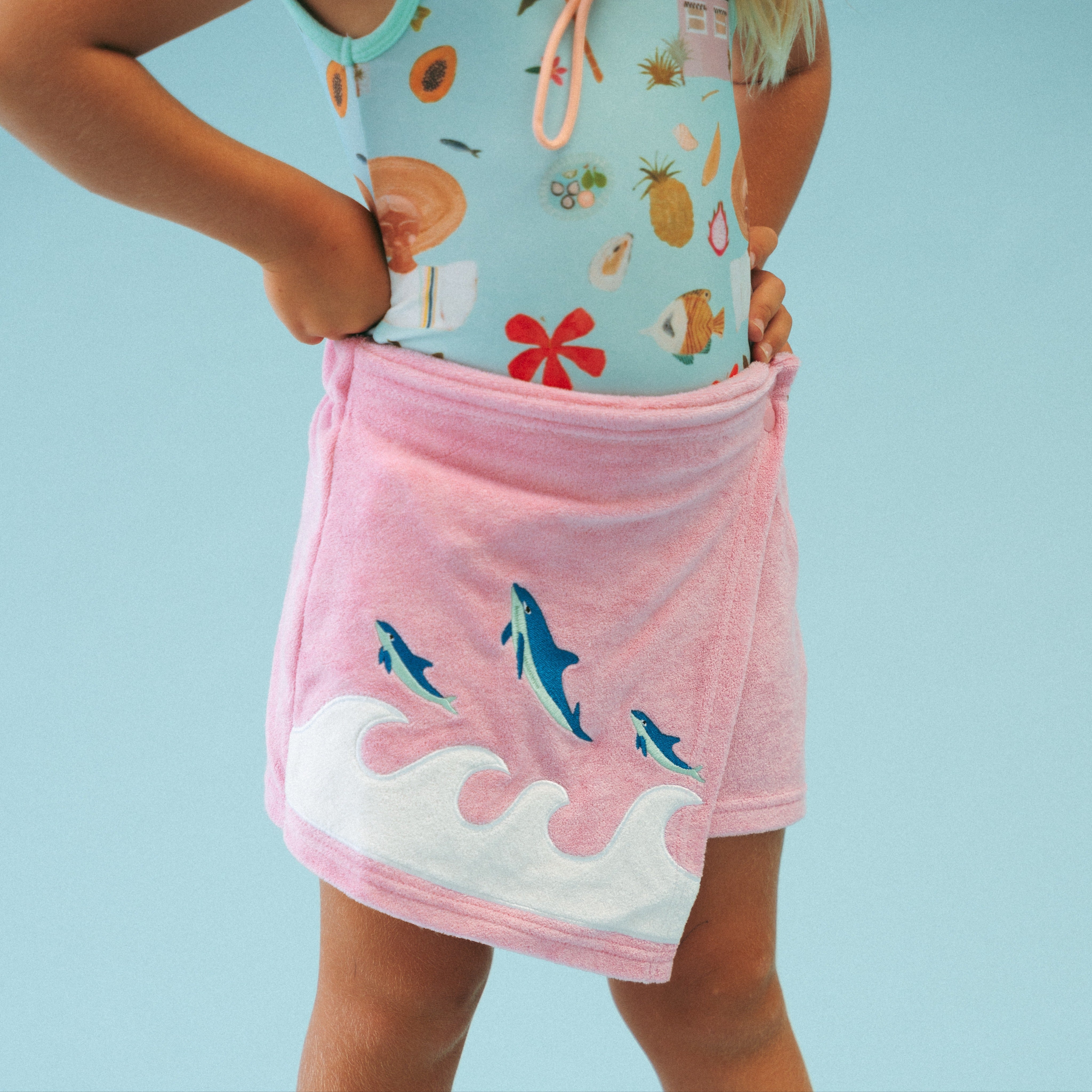 KIDS MERMAID TERRY SKORT PRE ORDER