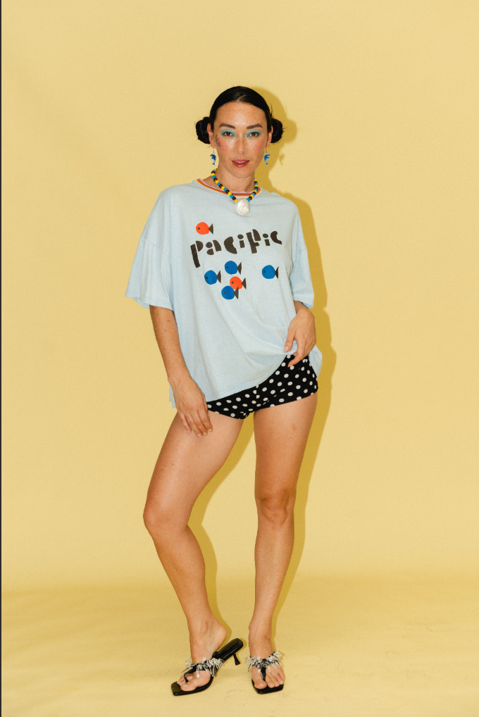 WOMENS HEMP PACIFIC TEE