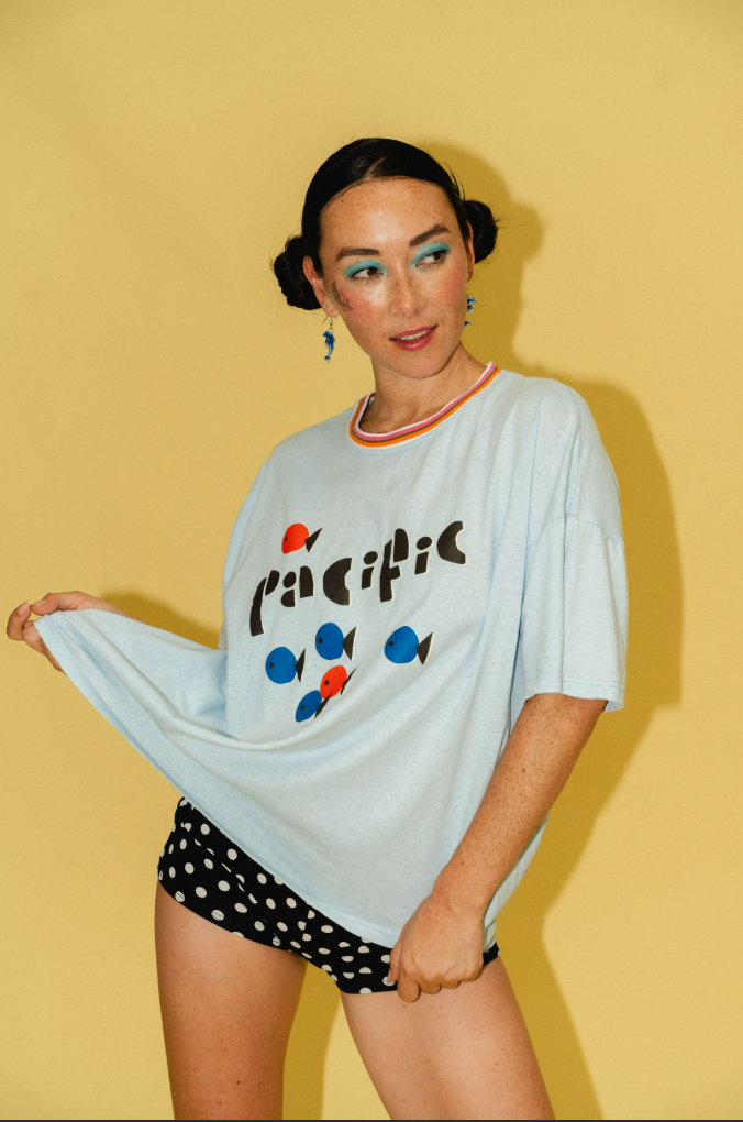 WOMENS HEMP PACIFIC TEE