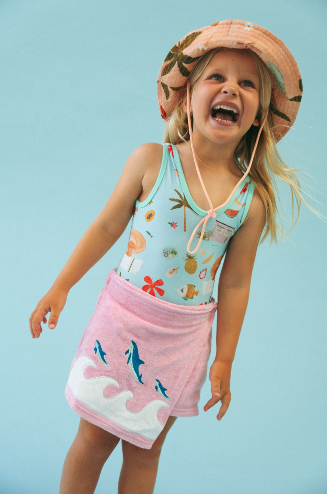 KIDS MERMAID BUCKET HAT