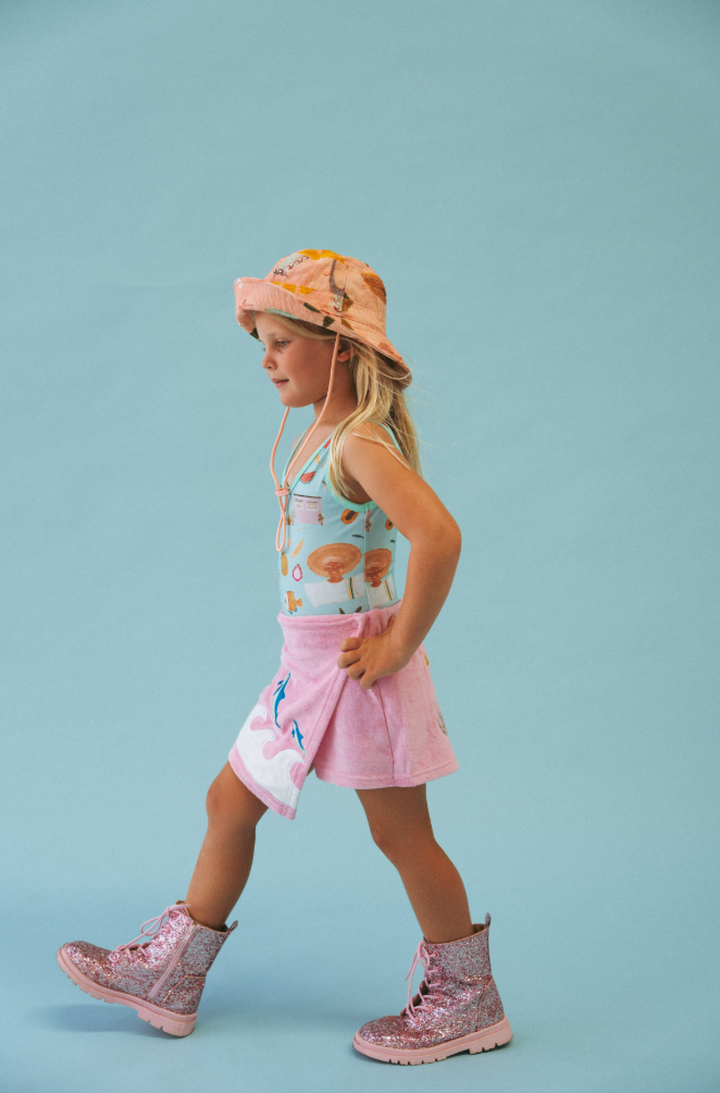 KIDS MERMAID BUCKET HAT