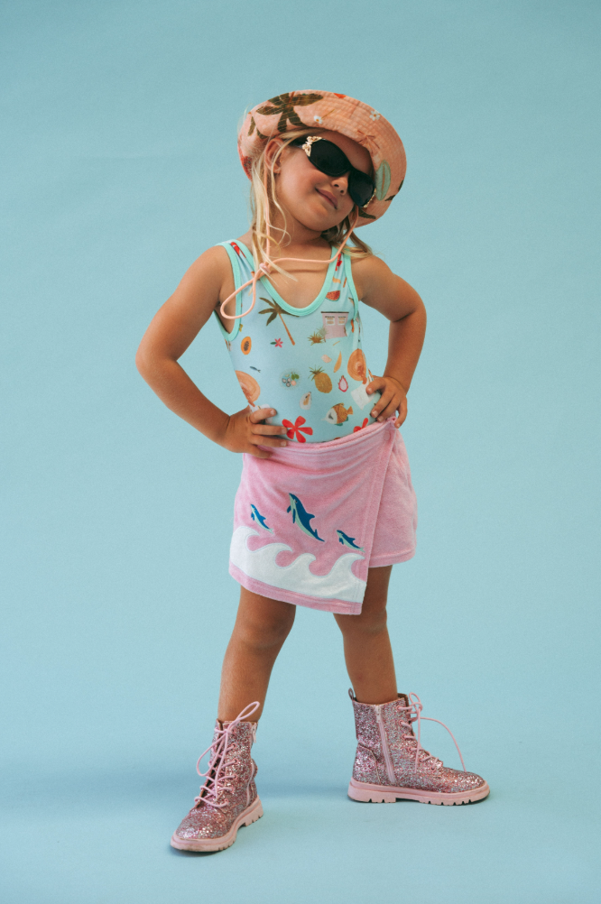 KIDS MERMAID BUCKET HAT