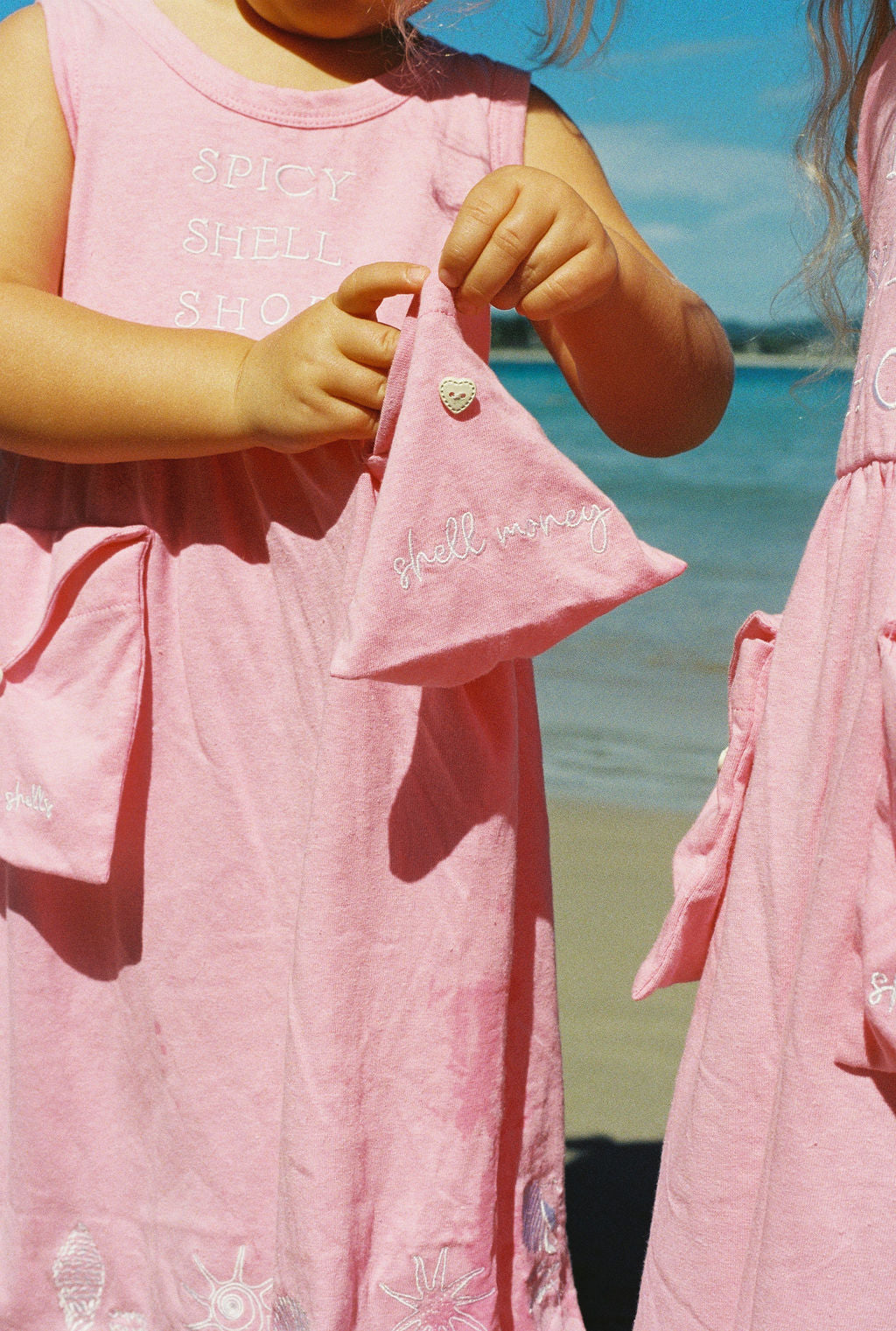 PINK SHE SHELL DRESS