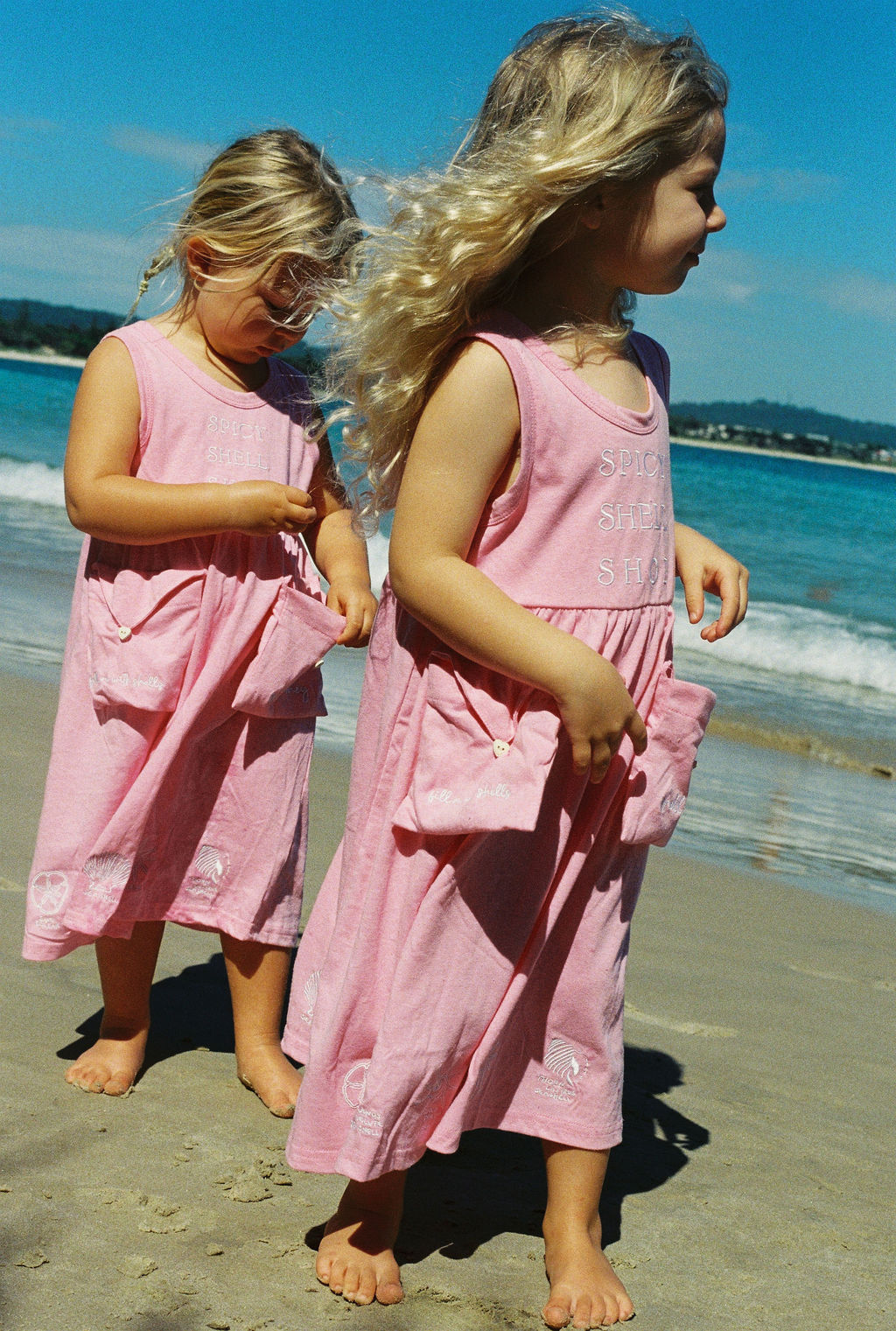 PINK SHE SHELL DRESS
