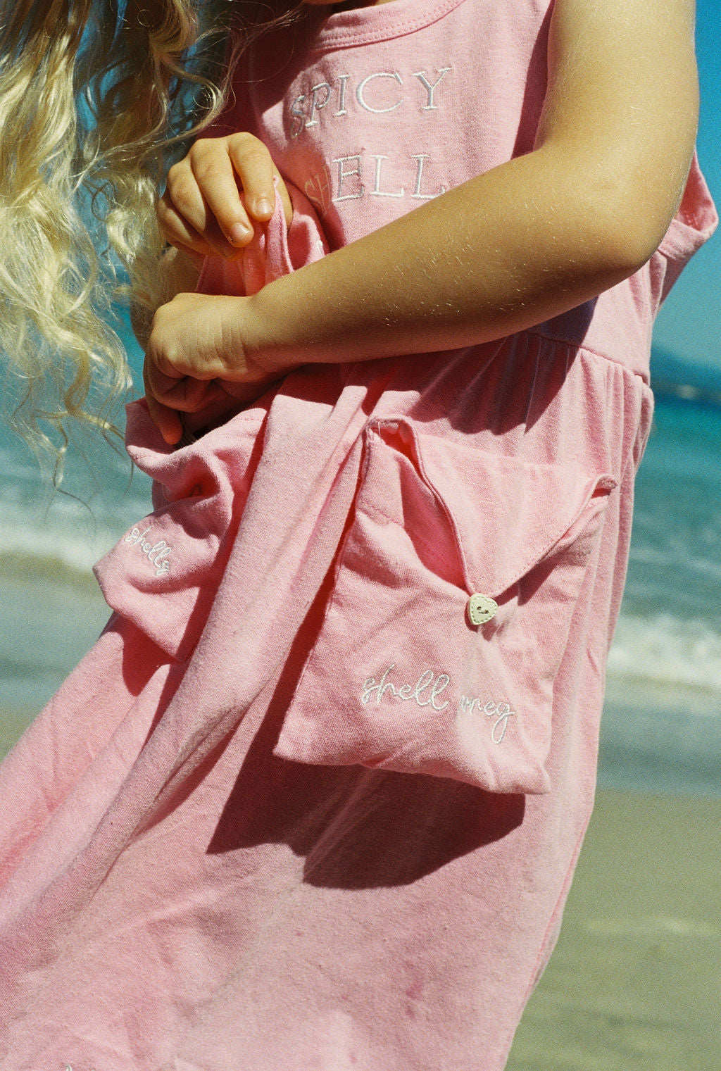 PINK SHE SHELL DRESS