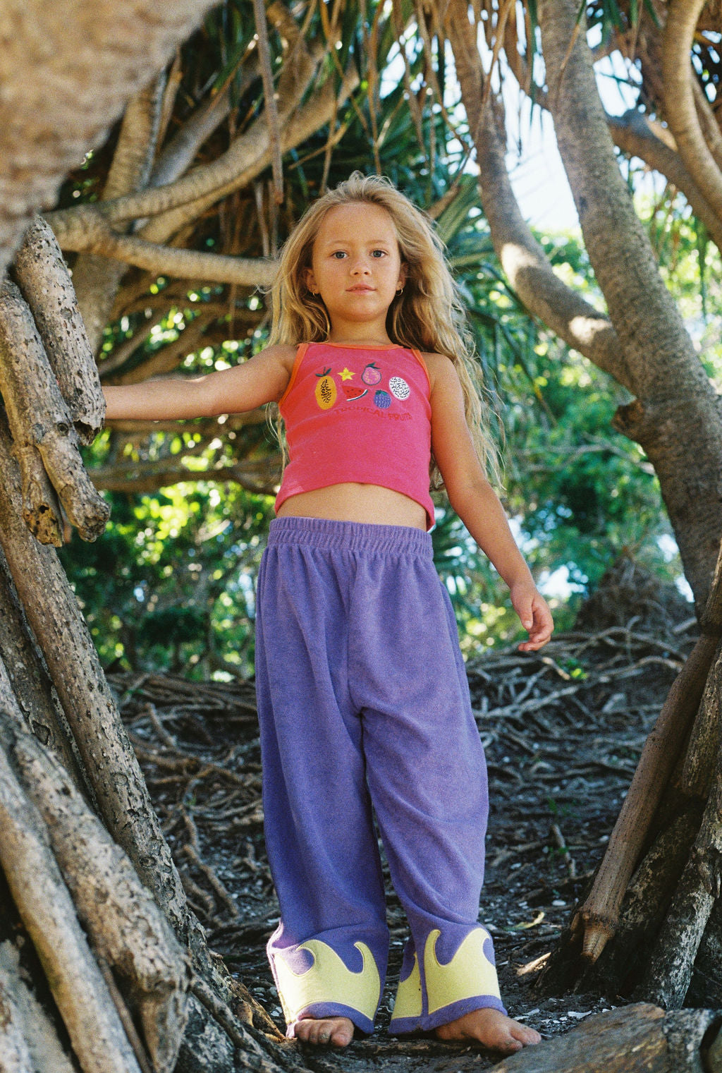 KIDS TROPICAL FRUIT SINGLET