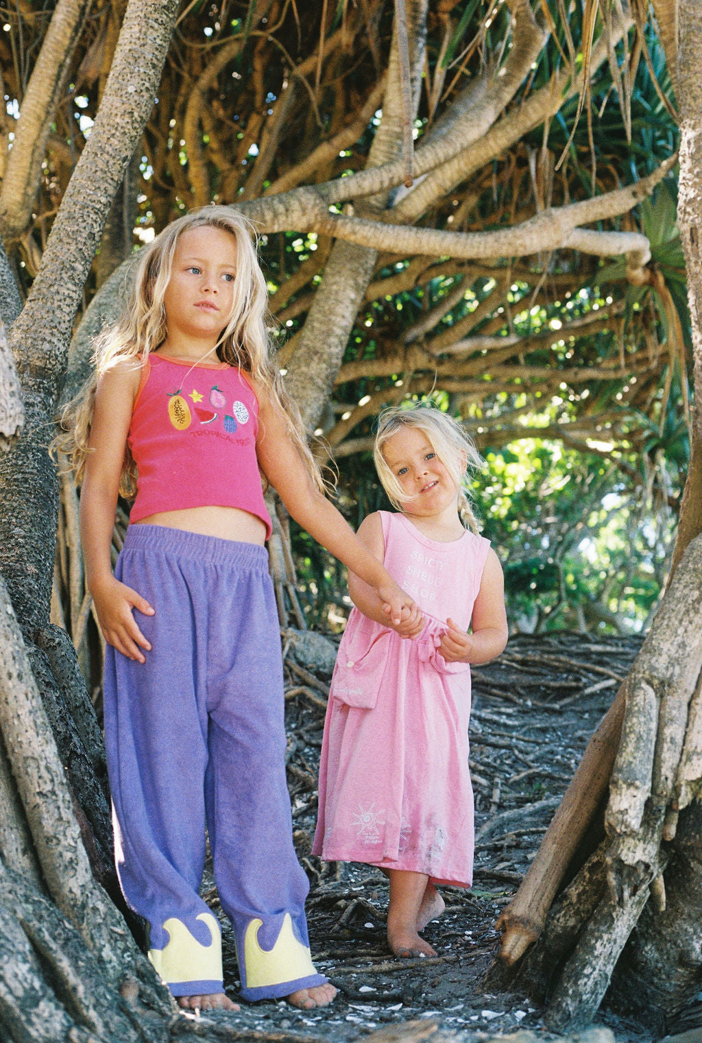 KIDS TROPICAL FRUIT SINGLET