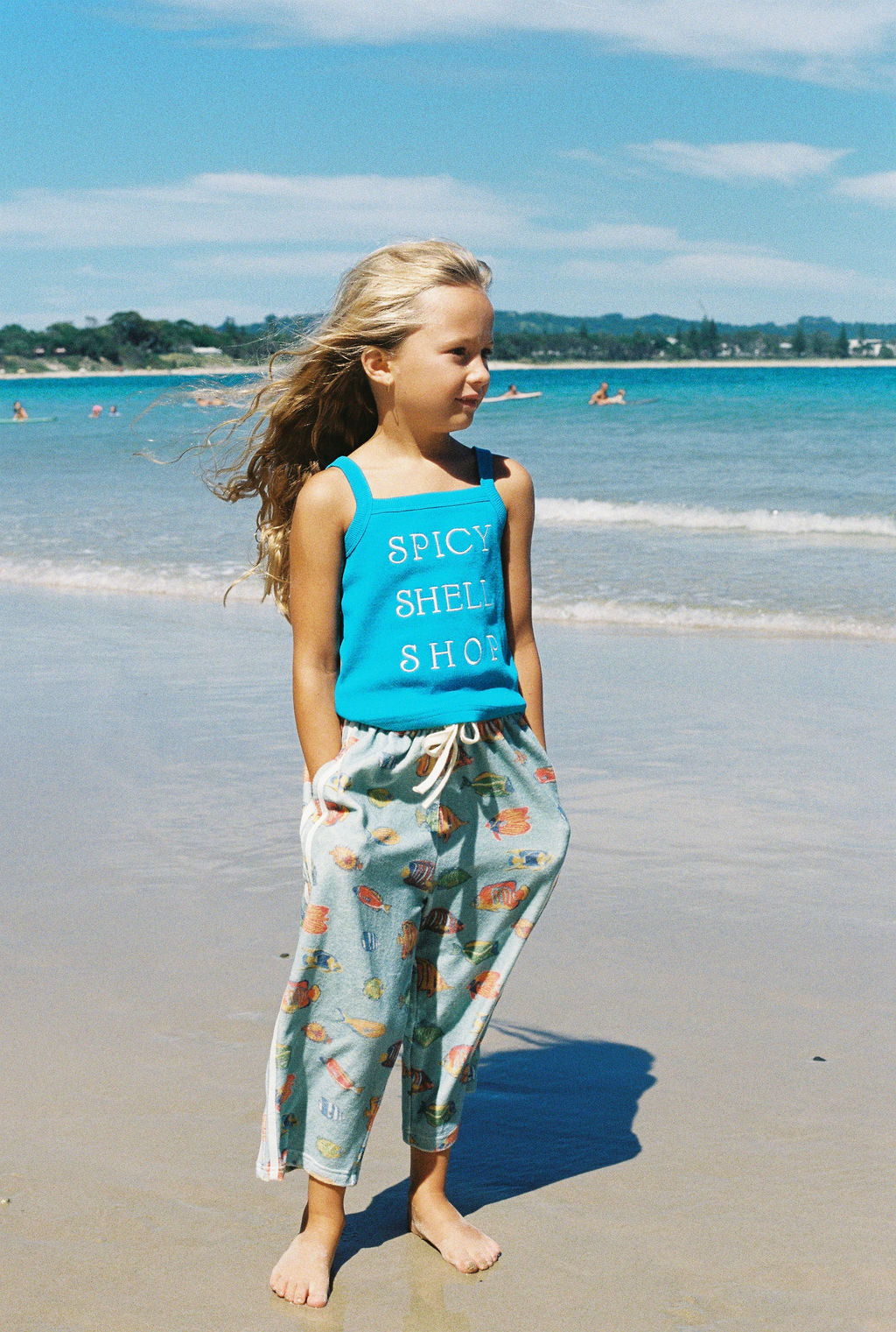 KIDS SPICY SHELL SHOP SINGLET