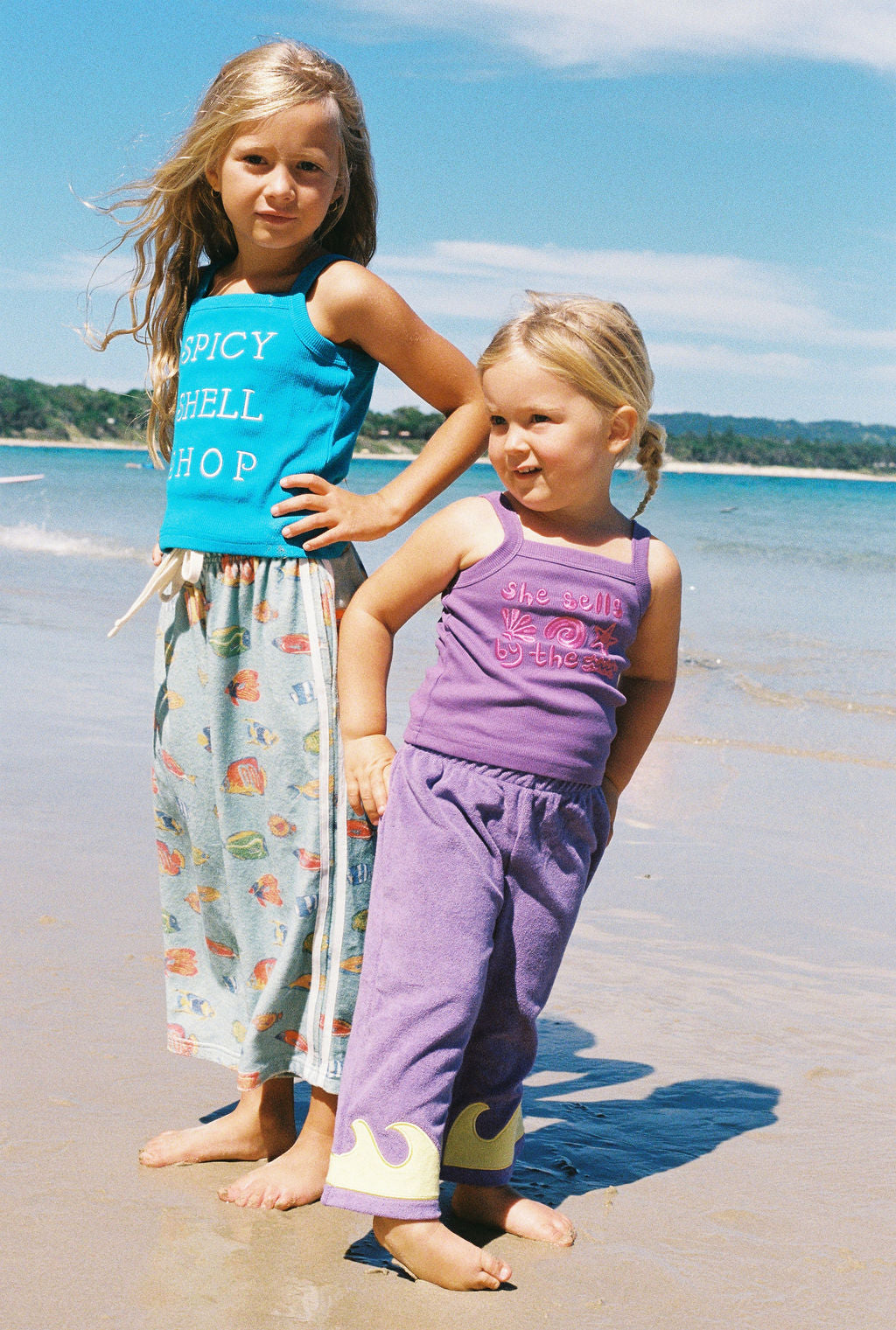 KIDS SPICY SHELL SHOP SINGLET