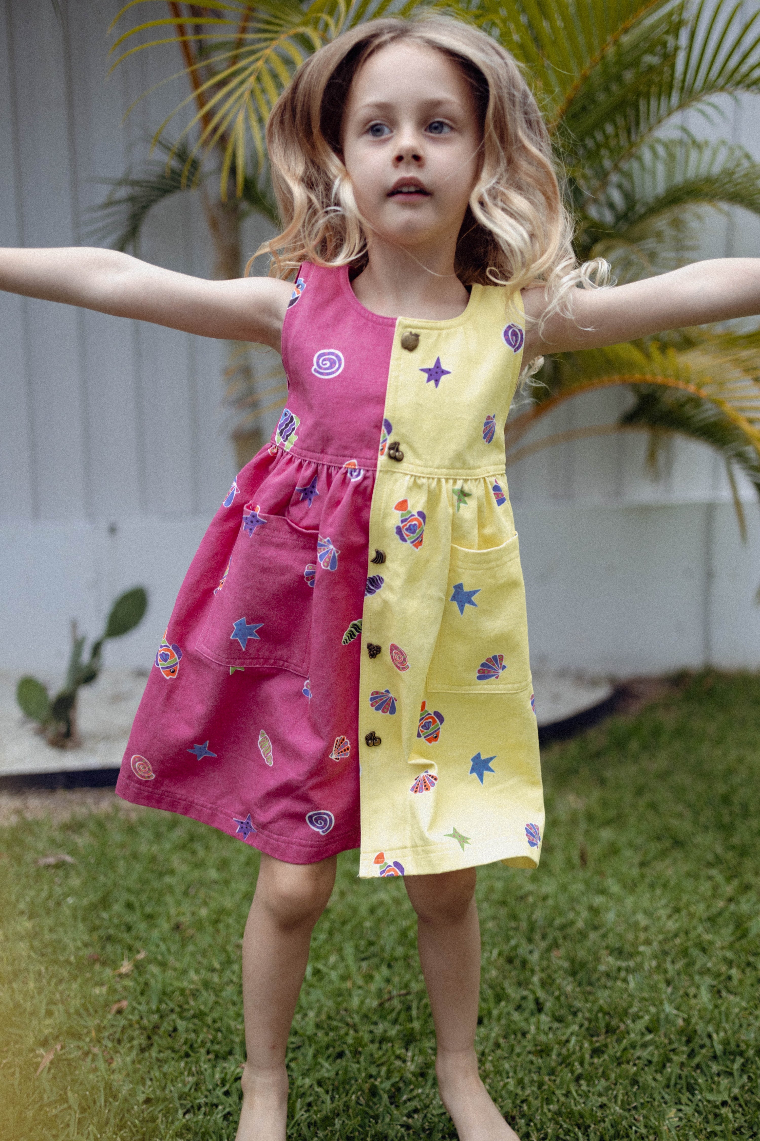 PREORDER - FISH SPLICE DRESS