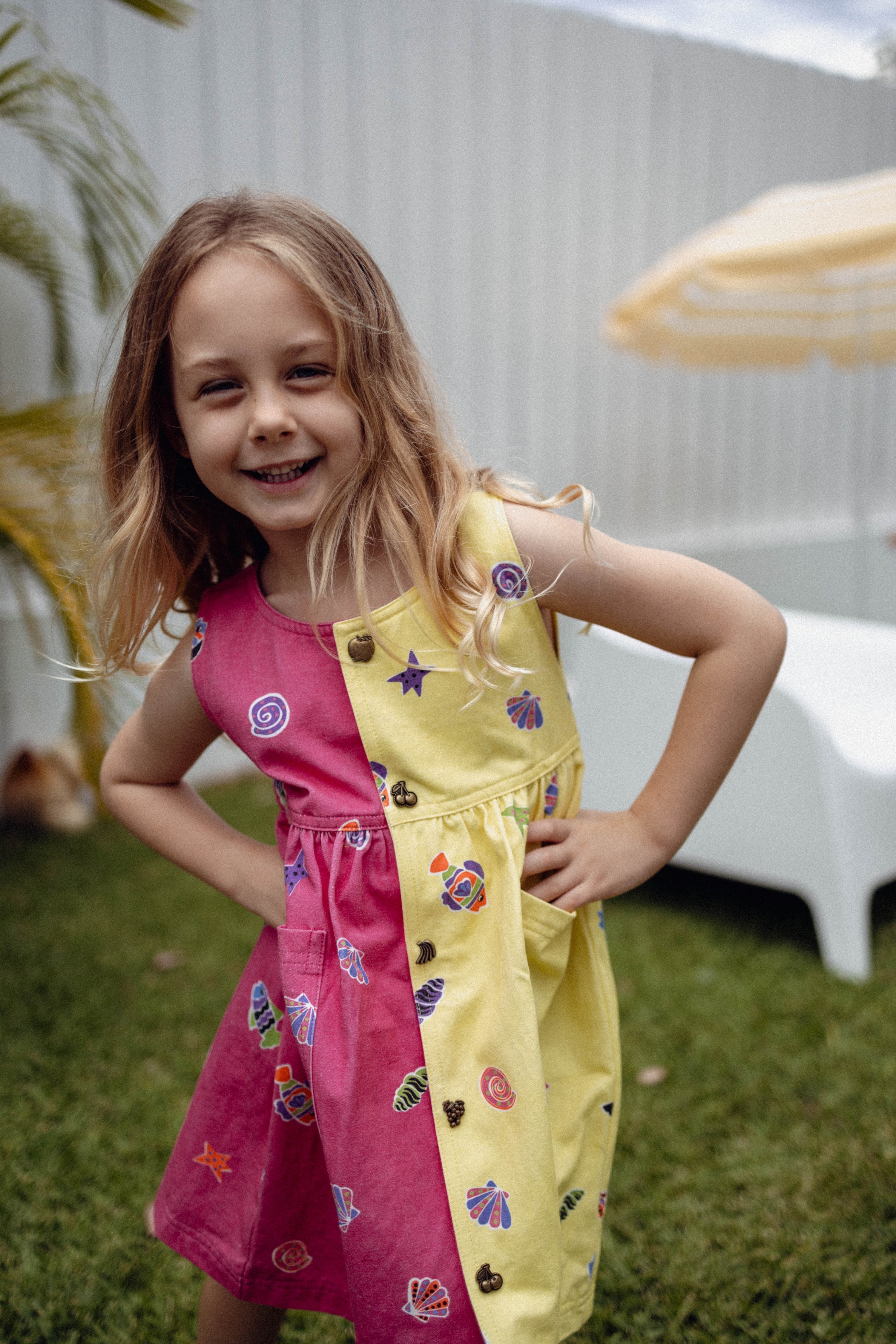 PREORDER - FISH SPLICE DRESS