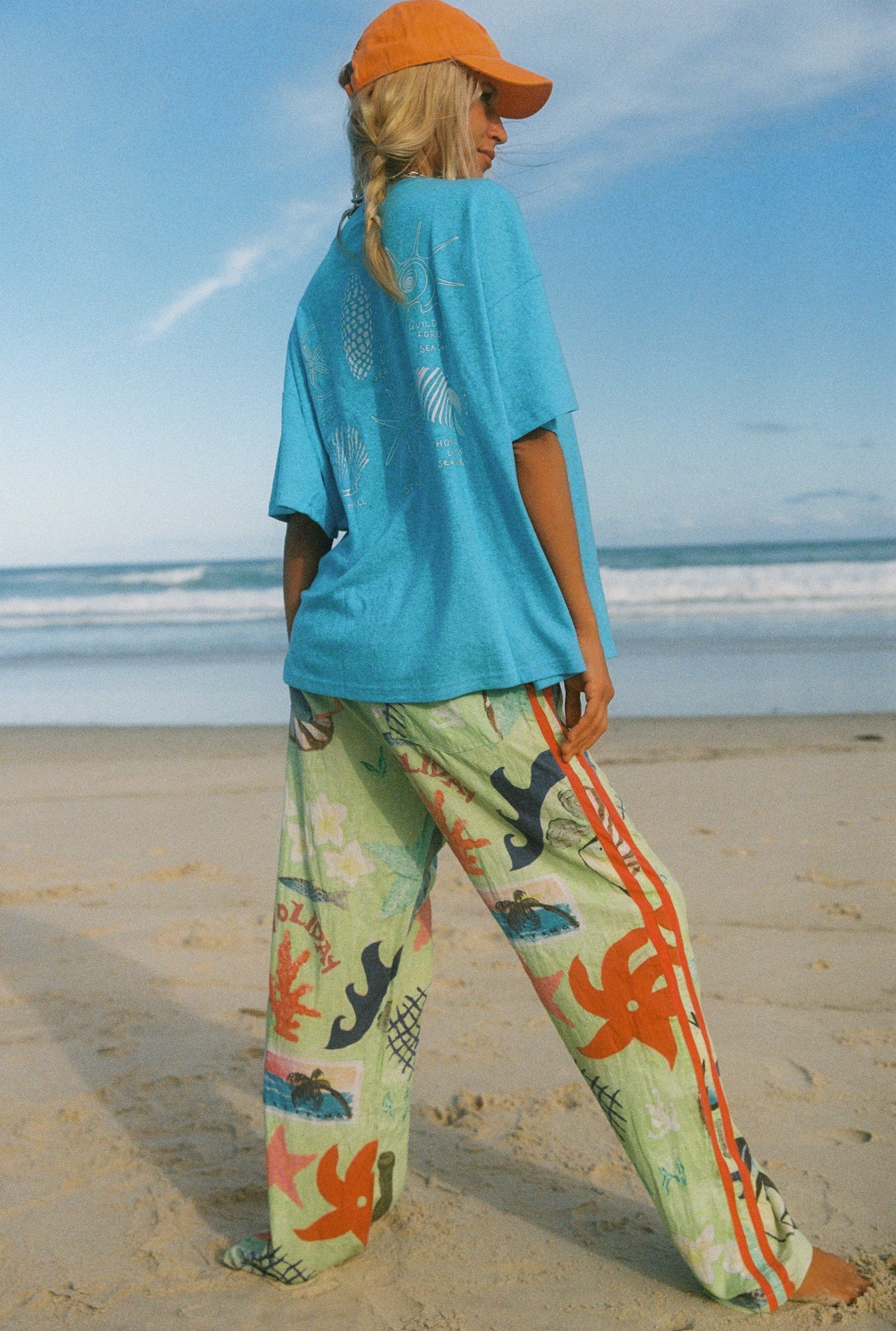 HEMP BABY BLUE SHELL SHOP TEE