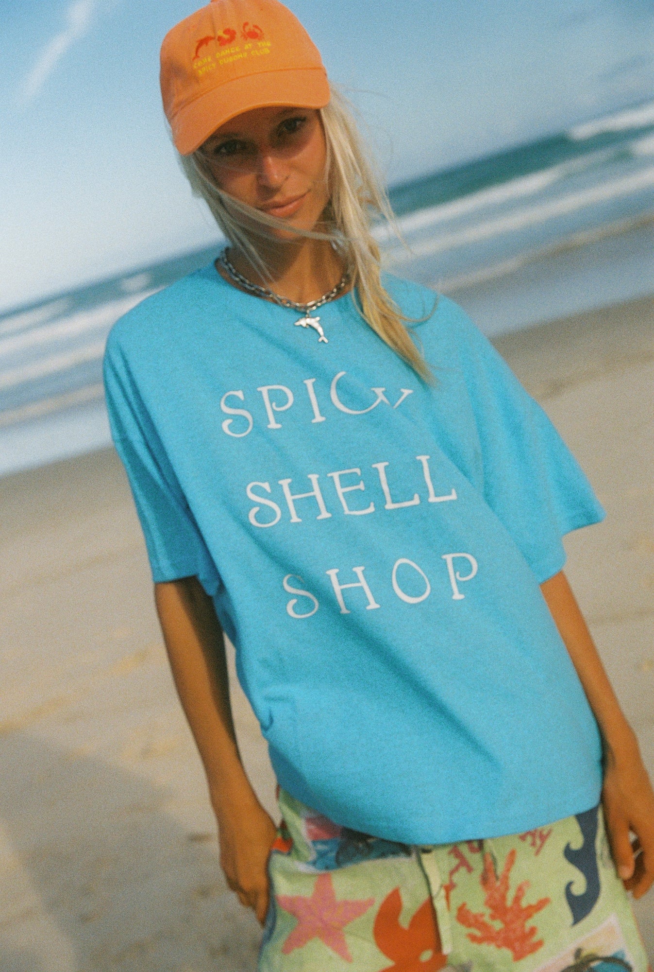 HEMP BABY BLUE SHELL SHOP TEE