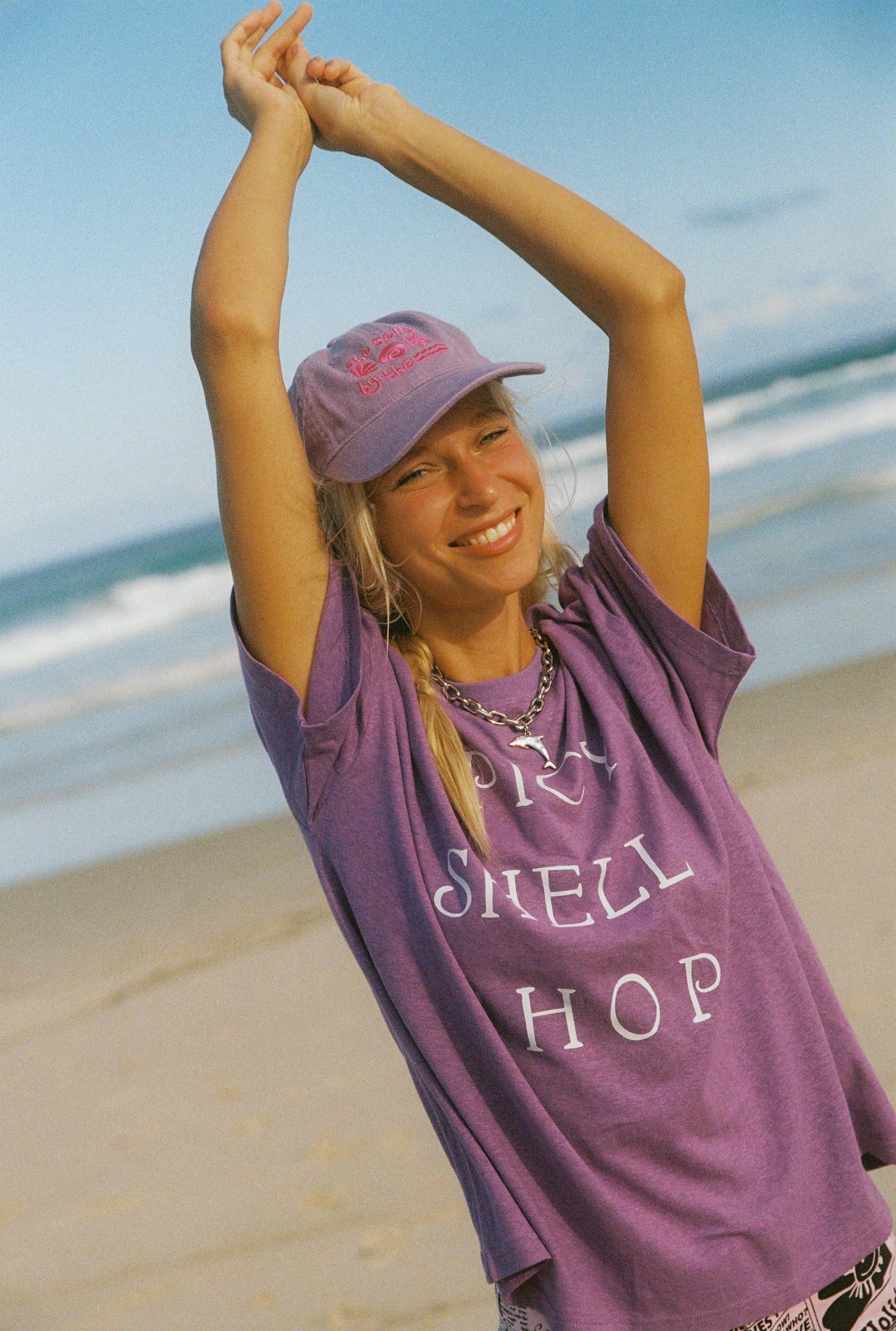 HEMP BABY BLUE SHELL SHOP TEE