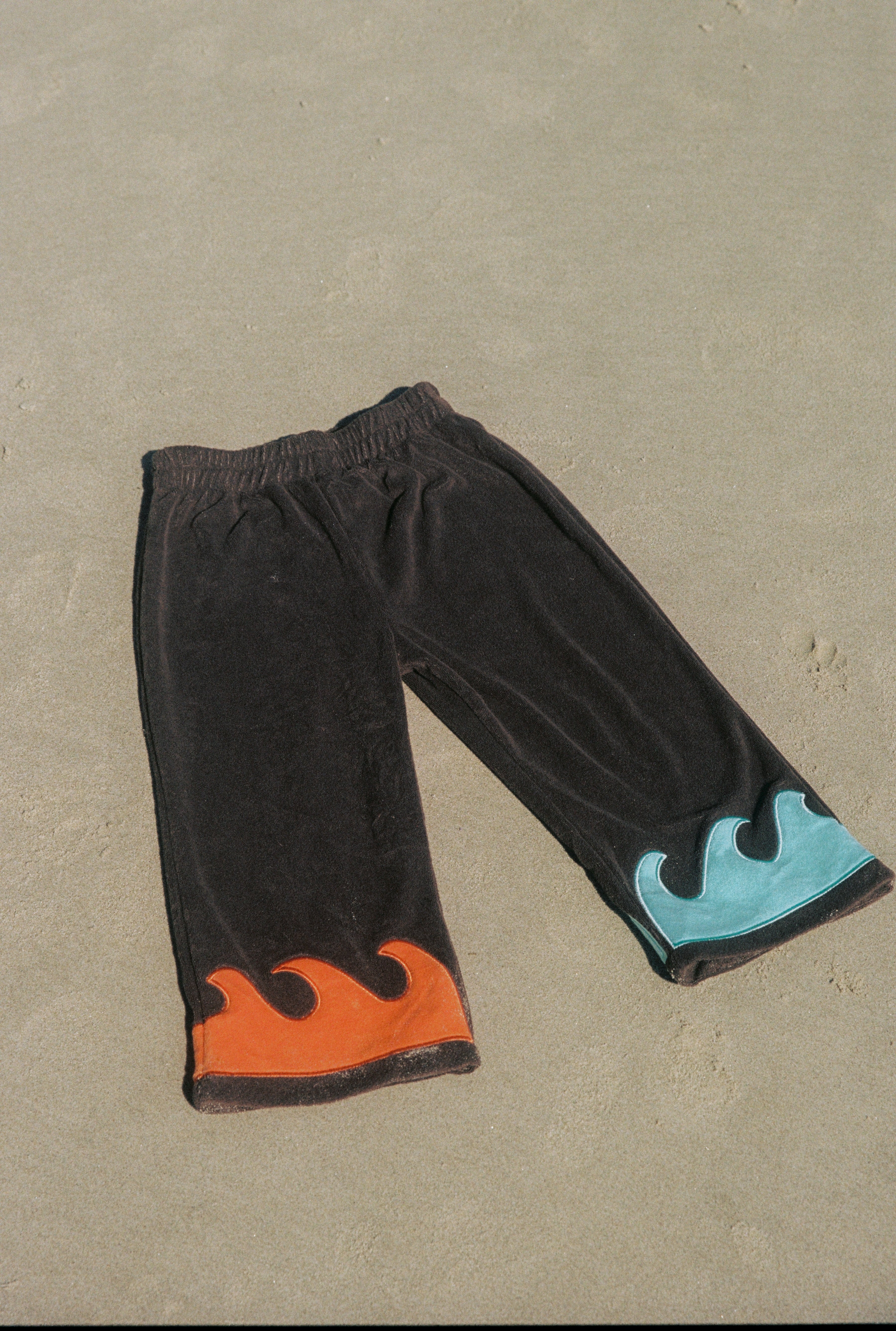 TERRY WAVE PANTS - VOLCANO BAY