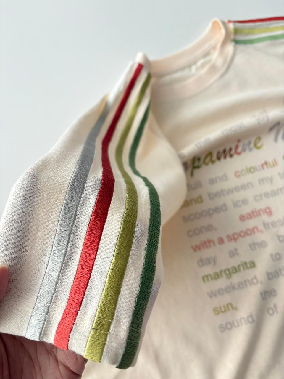 WOMENS HEMP DOPAMINE MENU TEE