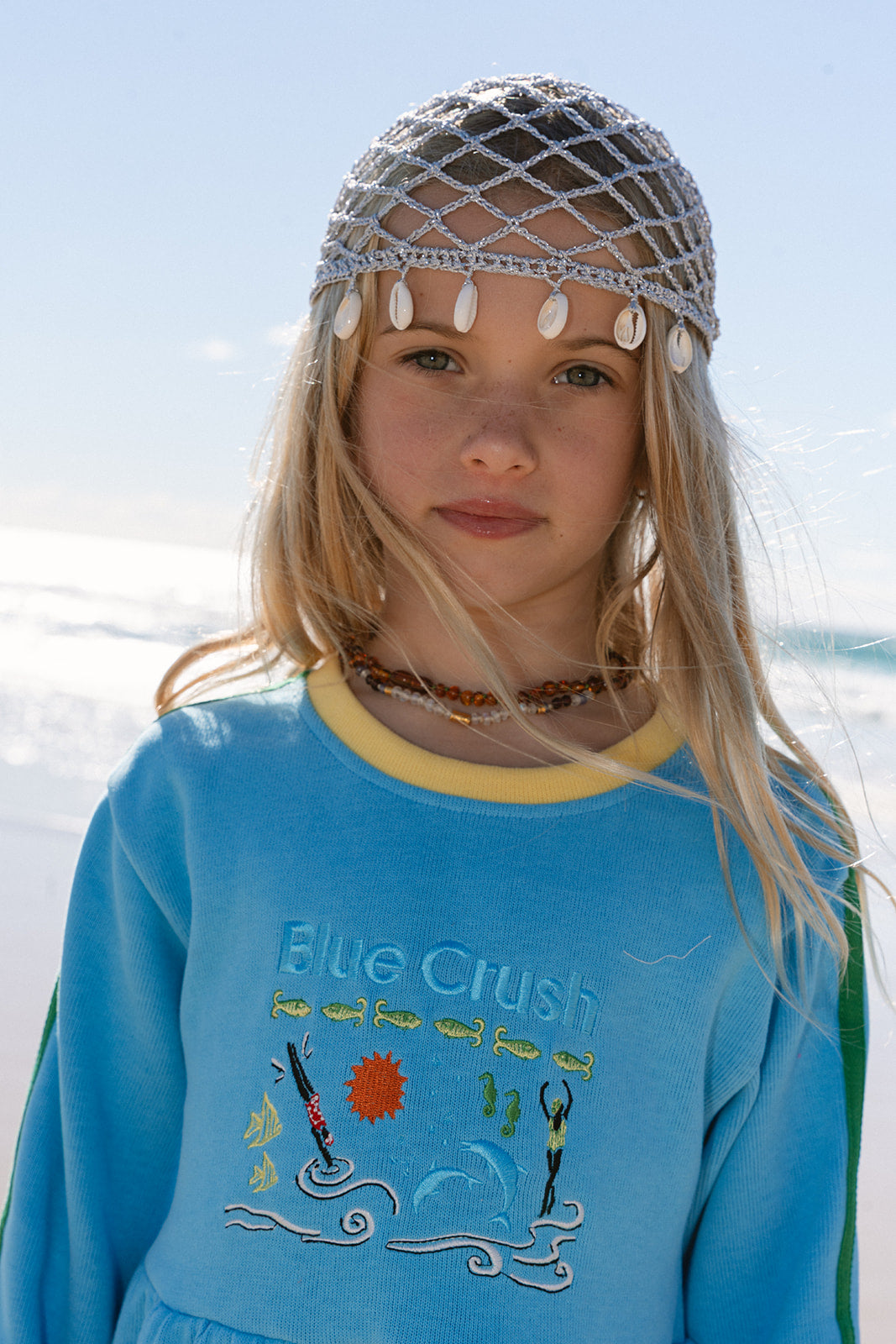 BLUE CRUSH JUMPER DRESS
