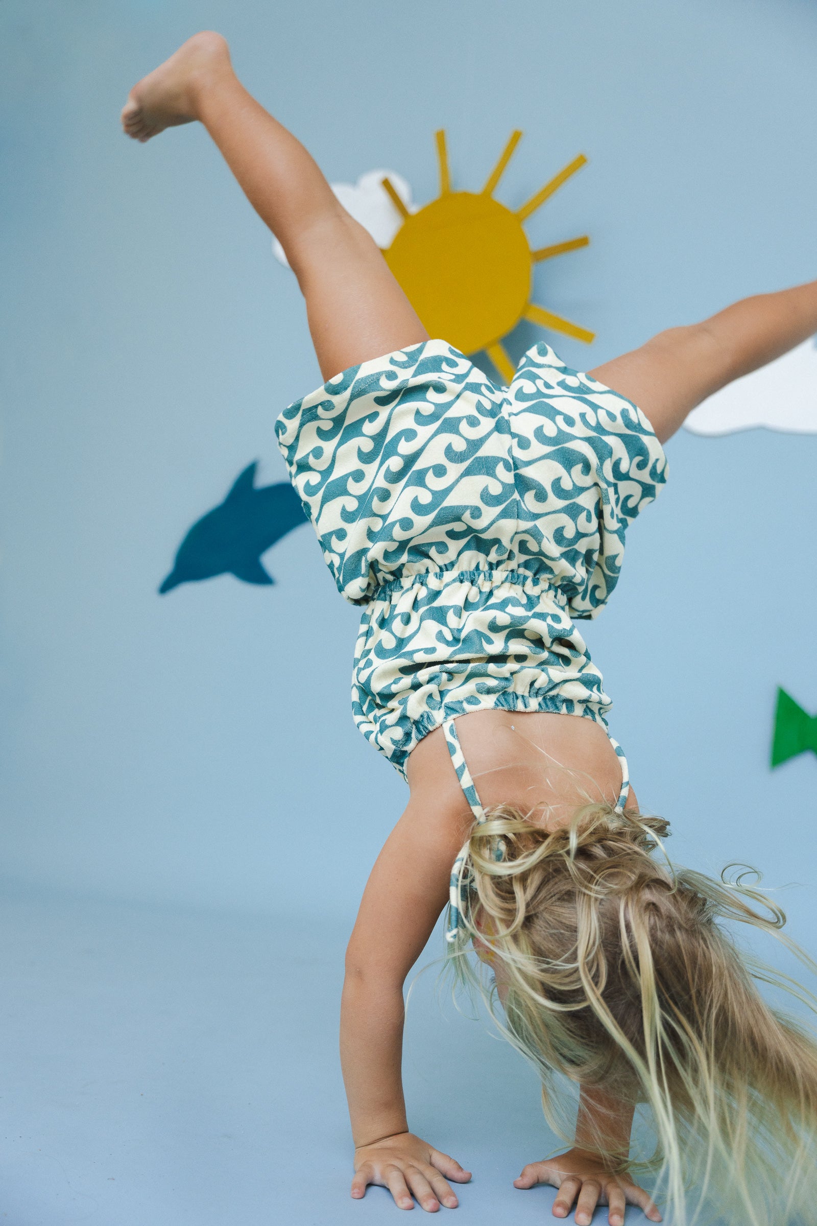 TERRY TOWELING ROMPER