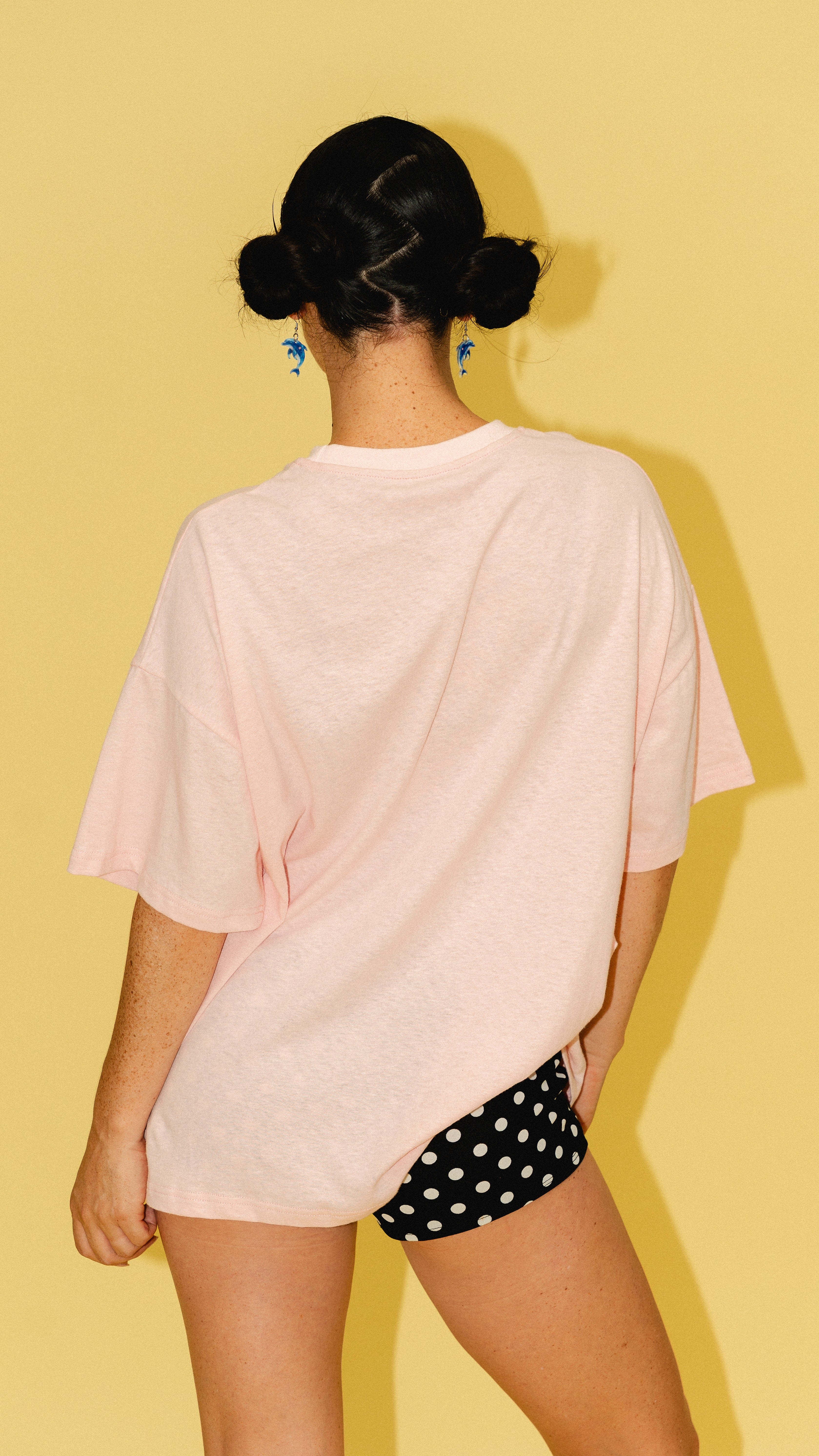 WOMENS CASTLE CAKE TEE IN HEMP