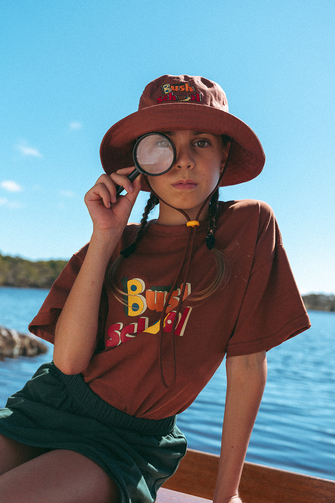 BUSH SCHOOL BUCKET HAT