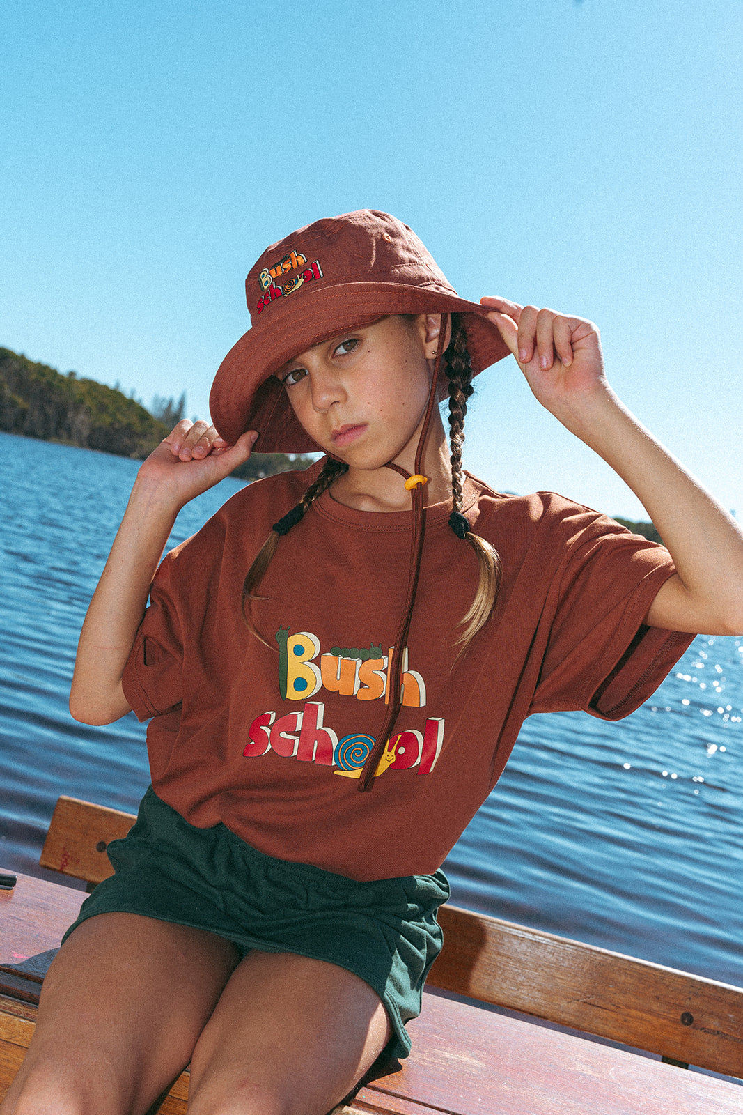 BUSH SCHOOL BUCKET HAT
