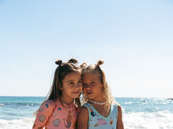 PREORDER ZOE LONGSLEEVE SURFSUIT - PEACH