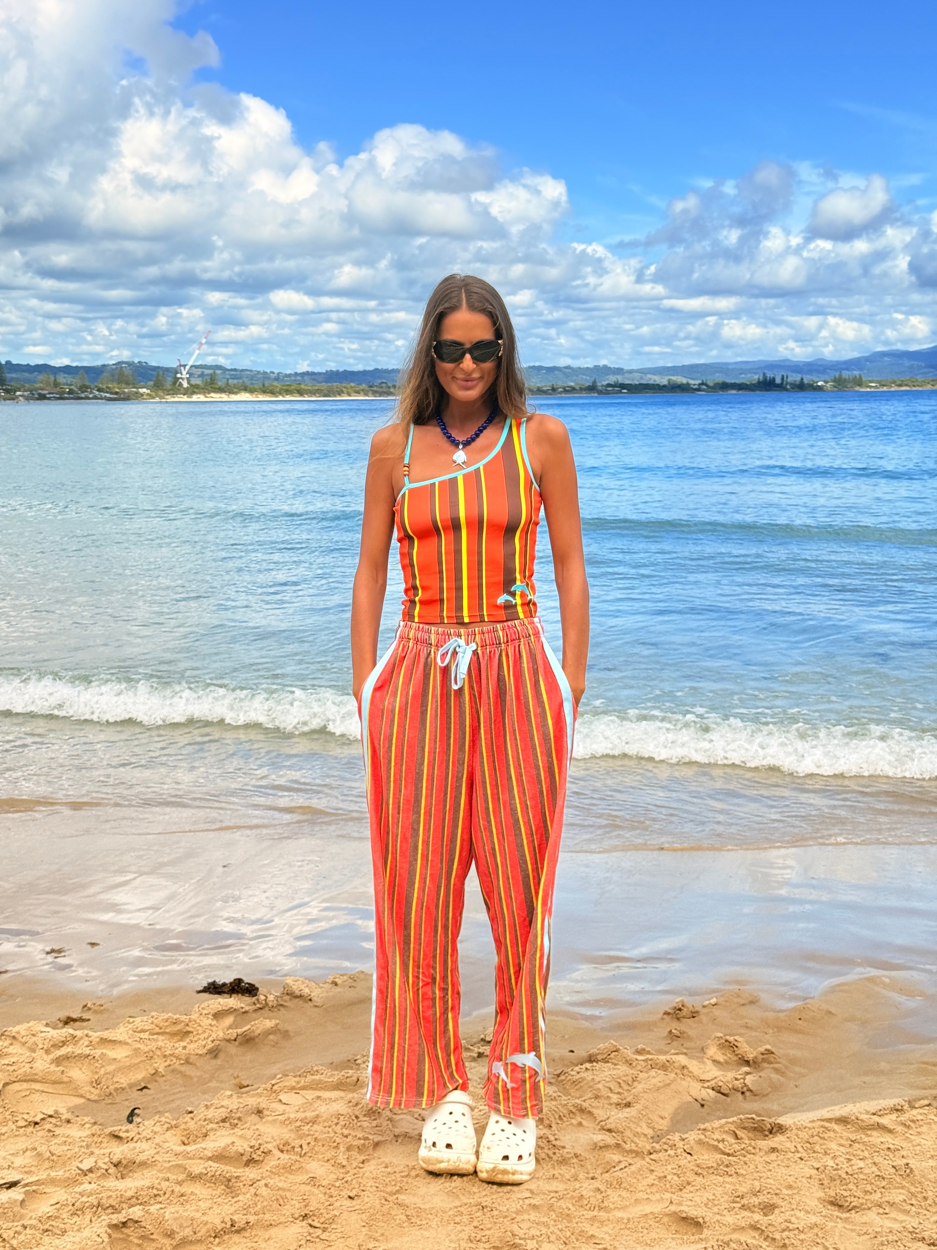 STRIPE DOLPHIN TOP