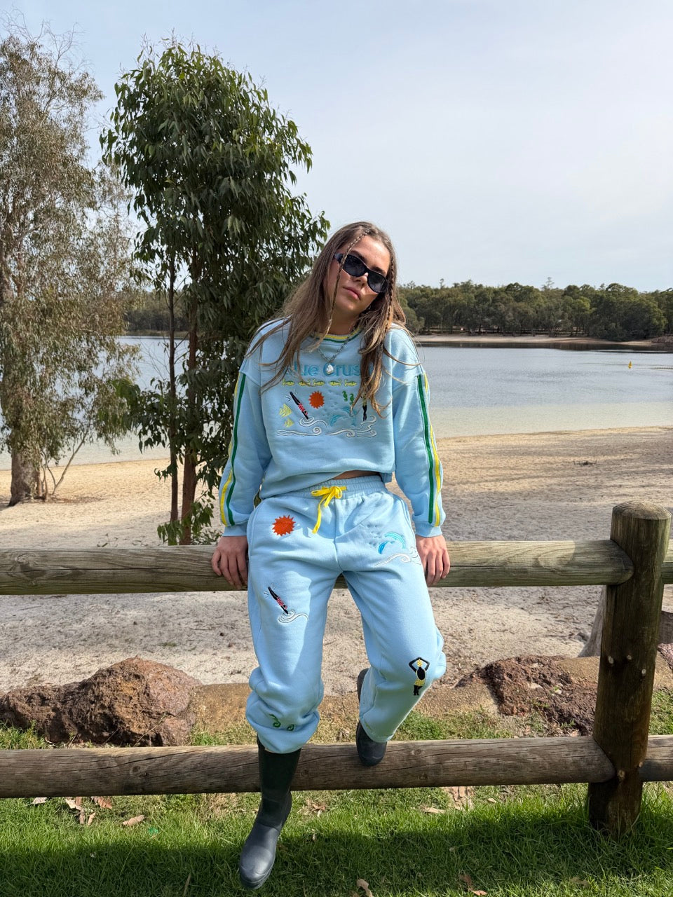 Adults Blue Crush Tracksuit Pants