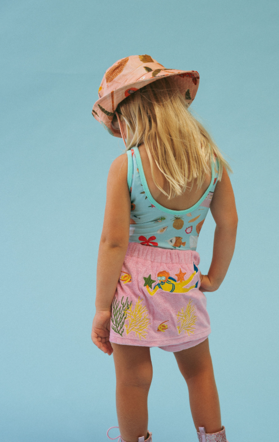 KIDS MERMAID TERRY SKORT PRE ORDER