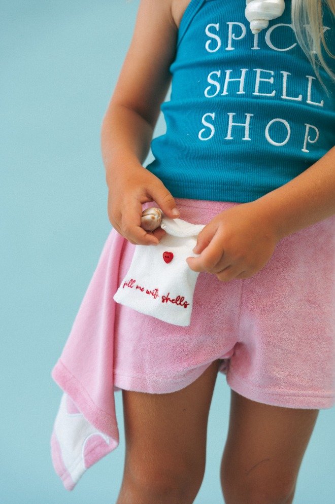 KIDS MERMAID TERRY SKORT PRE ORDER